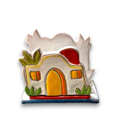 Handmade Sicilian Napkin Ring Dammusi De Simone Pottery Handmade Sicilian Napkin Ring Dammusi De Simone Pottery